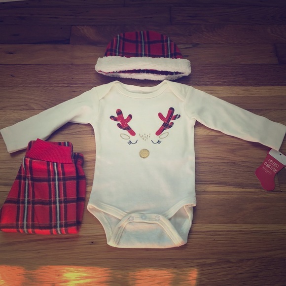 Baby Gear Other - NWT 0-3 Mo. Christmas Outfit